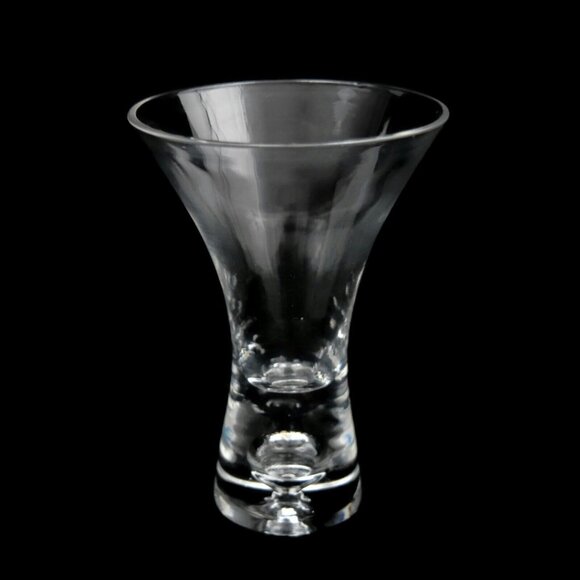 Circleware Oslo Shot Glasses Cordial Glasses 4 oz Set of 6 Air Bubble Base - Picture 3 of 5